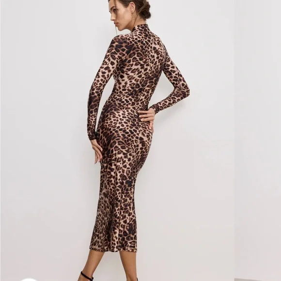 knee length dresses for ladies Stylish Shine Glitter Satin Lace-Up Midi Dress